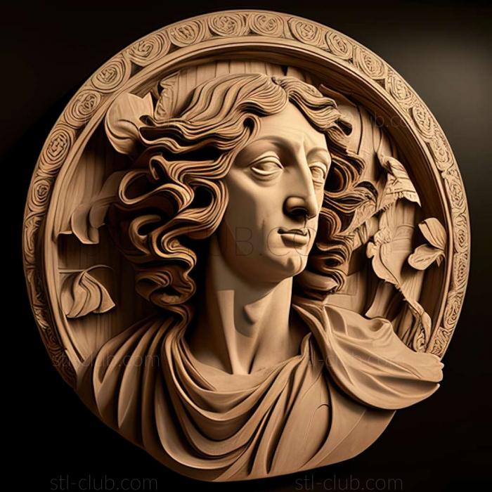 3D model sandro botticelli (STL)